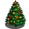 winter_goldornament_farmville Ornament Tree I Promocion: Winter Empieza: 12/07/2009 Finaliza: 12/30/2009 Coste: 1,500 Monedas que produce: 150 Se vende por: 75