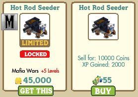 Hot Rod Seeder Farmville