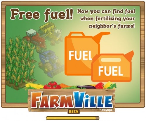 Free Fuel farmville