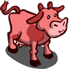 Pink Cow Se vende por: 40 Tamaño: 2x2