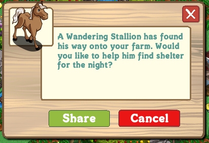 Wandering Stallion Farmville