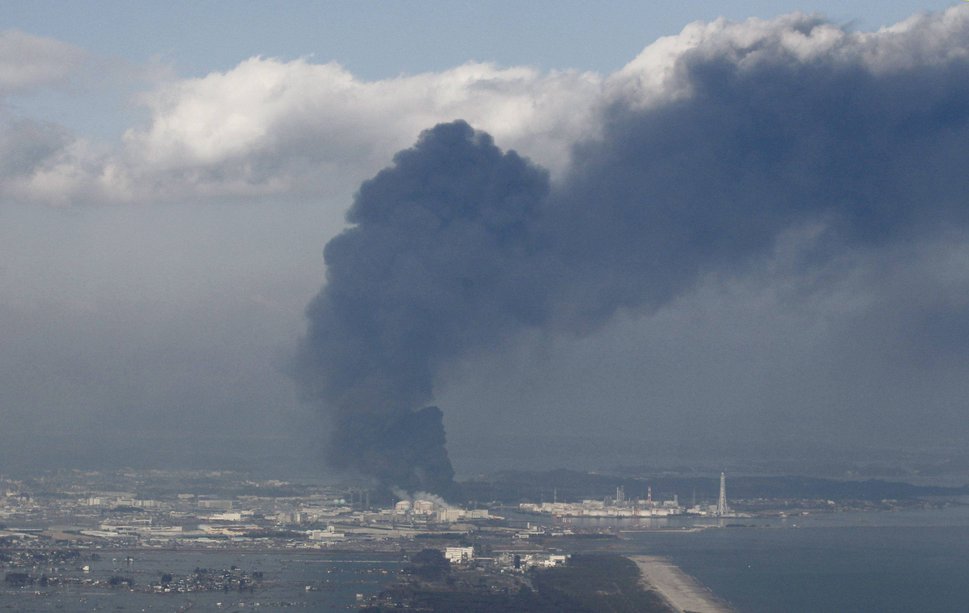 Explosion en la centra nuclear de Fukushima en Japon