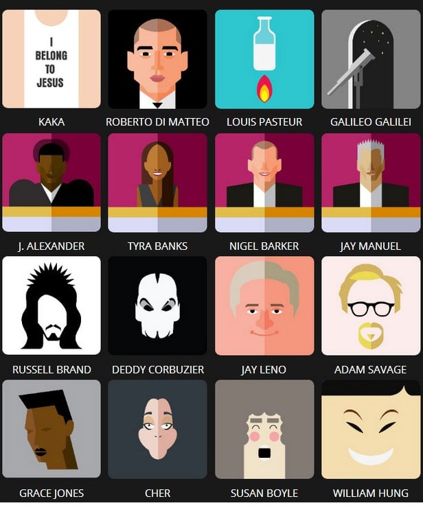 Icon Pop Quiz Answers Famous People Level 6