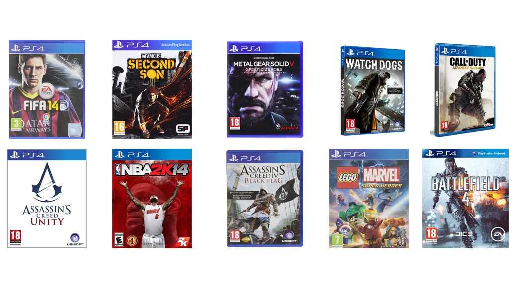 Los 10 mejores juegos para PS4 en 2014
