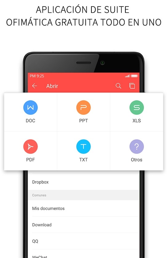 Mejores apps para editar en Android documentos ofimáticos (Office)