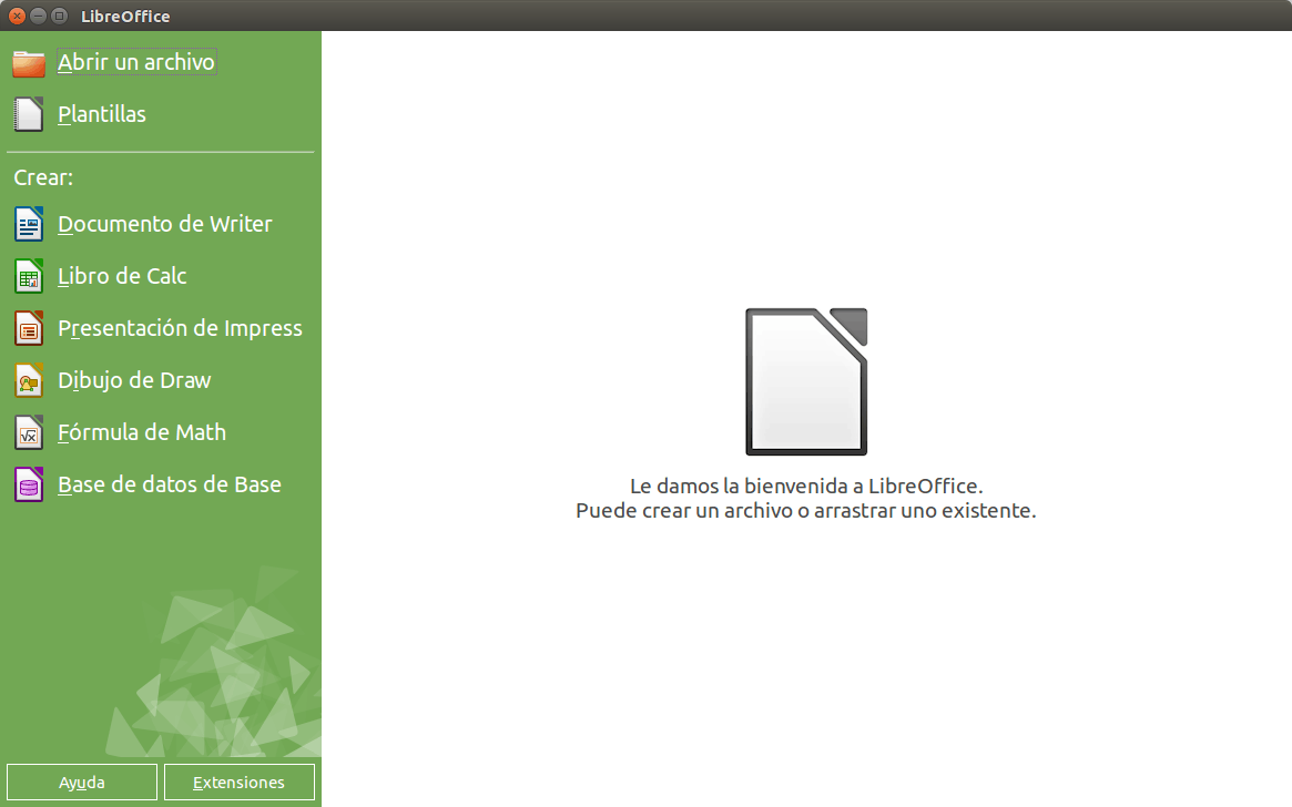 LibreOffice linux