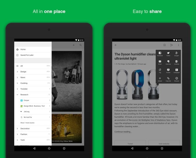 feedly android app