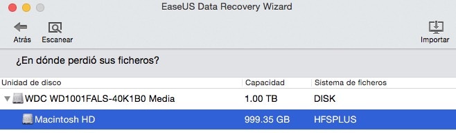 Recupera los datos y archivos borrados de tu Mac con EaseUS Data Recovery Wizard