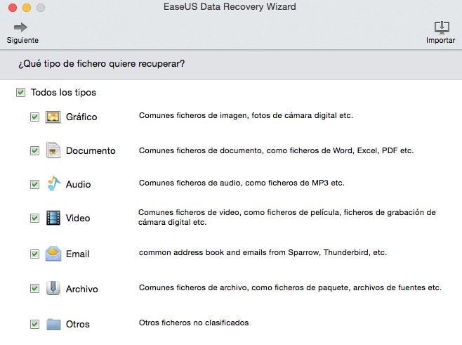 Recupera los datos y archivos borrados de tu Mac con EaseUS Data Recovery Wizard