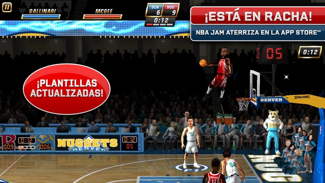 Los 10 mejores juegos de deportes para el iPhone (2015) NBA Jam