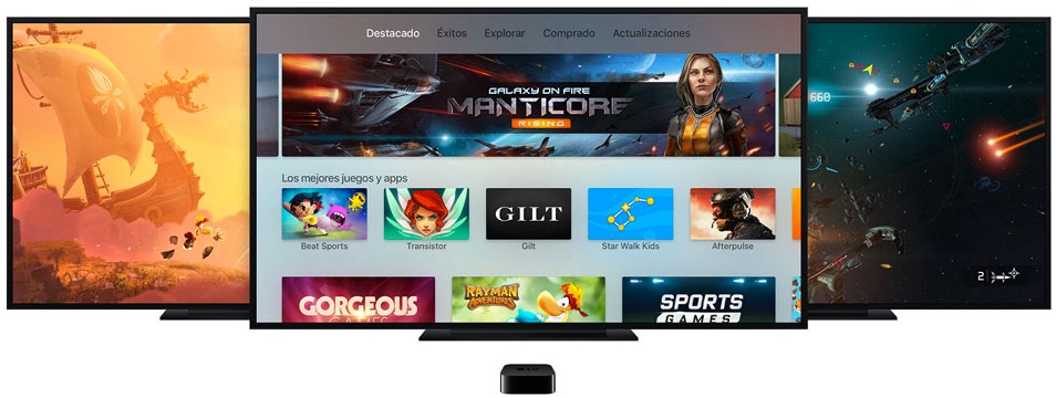 Los juegos y las aplicaciones más descargadas en el nuevo Apple TV