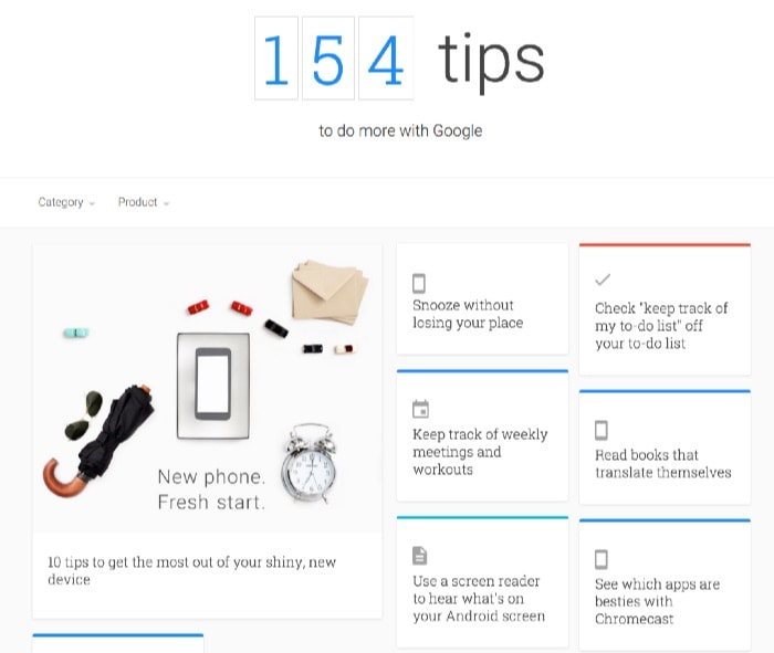 154 consejos y trucos para mejorar tu eficiencia con Google