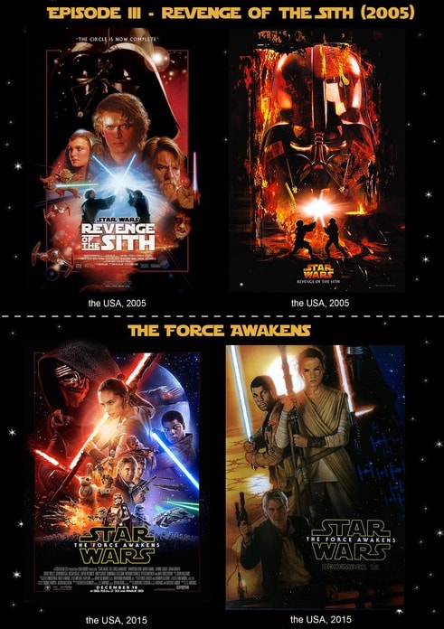 Los mejores posters de todas las películas de Star Wars