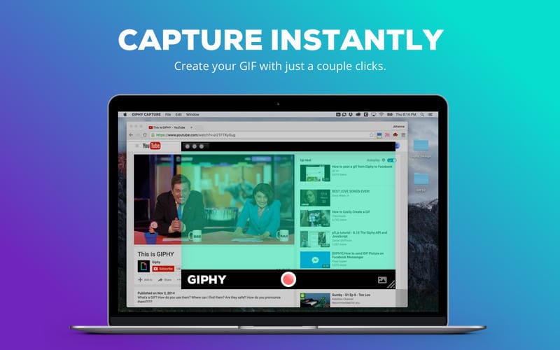 GIPHY CAPTURE. The GIF Maker