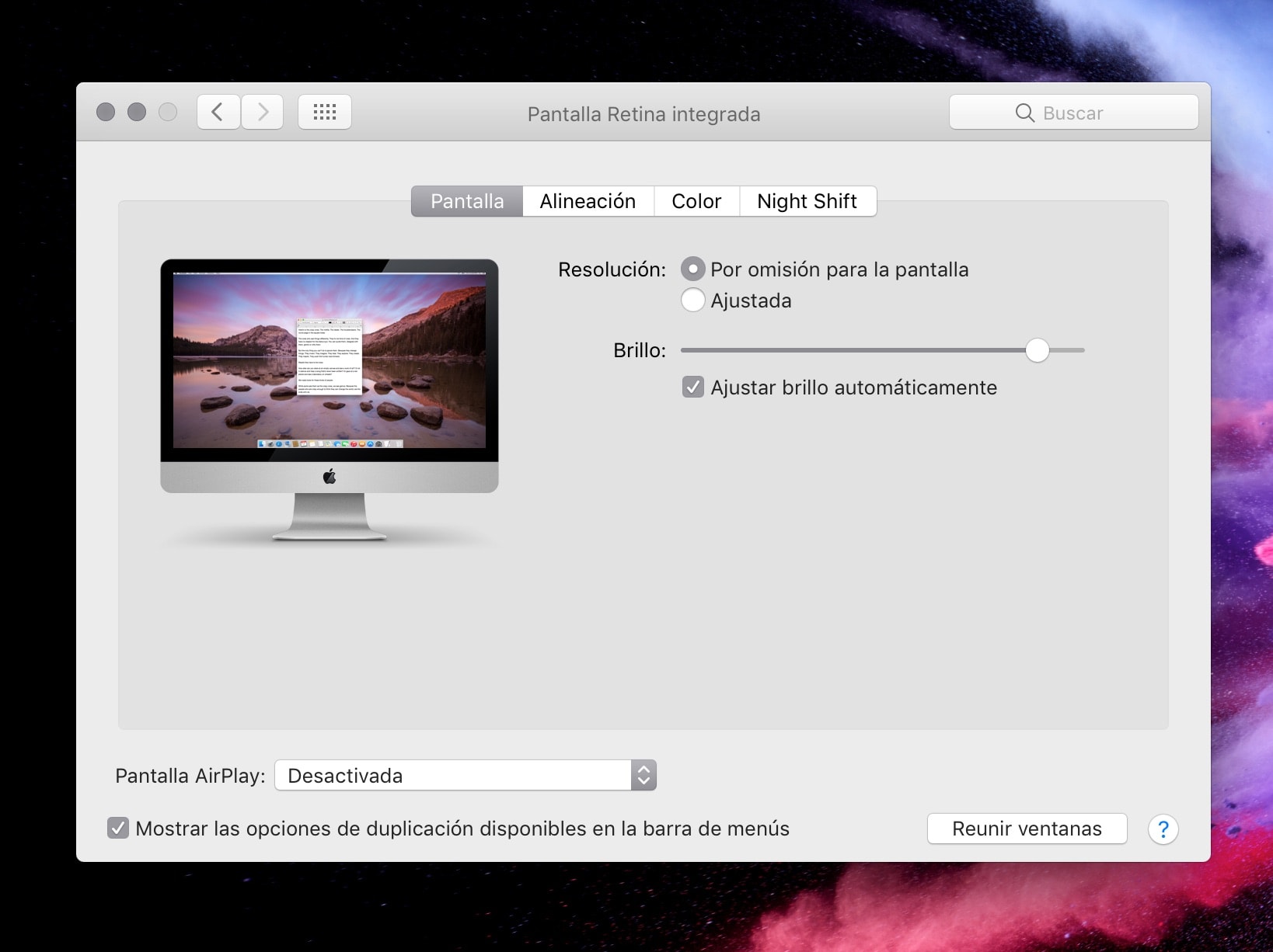 Cómo cambiar la resolución de tu iMac de 27" 5K