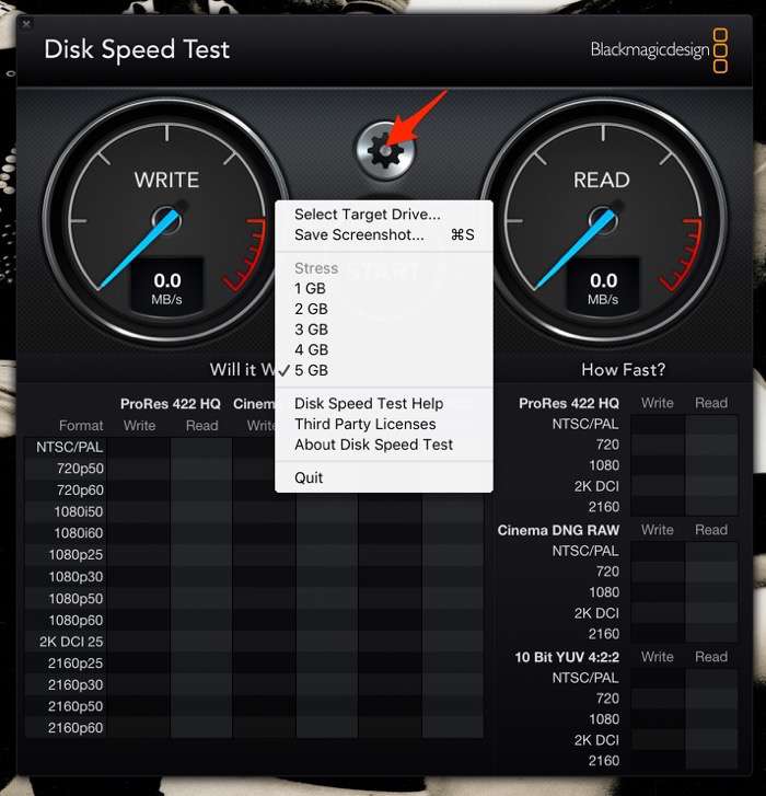Cómo puedes saber la velocidad de escritura y lectura de tus discos duros en Mac