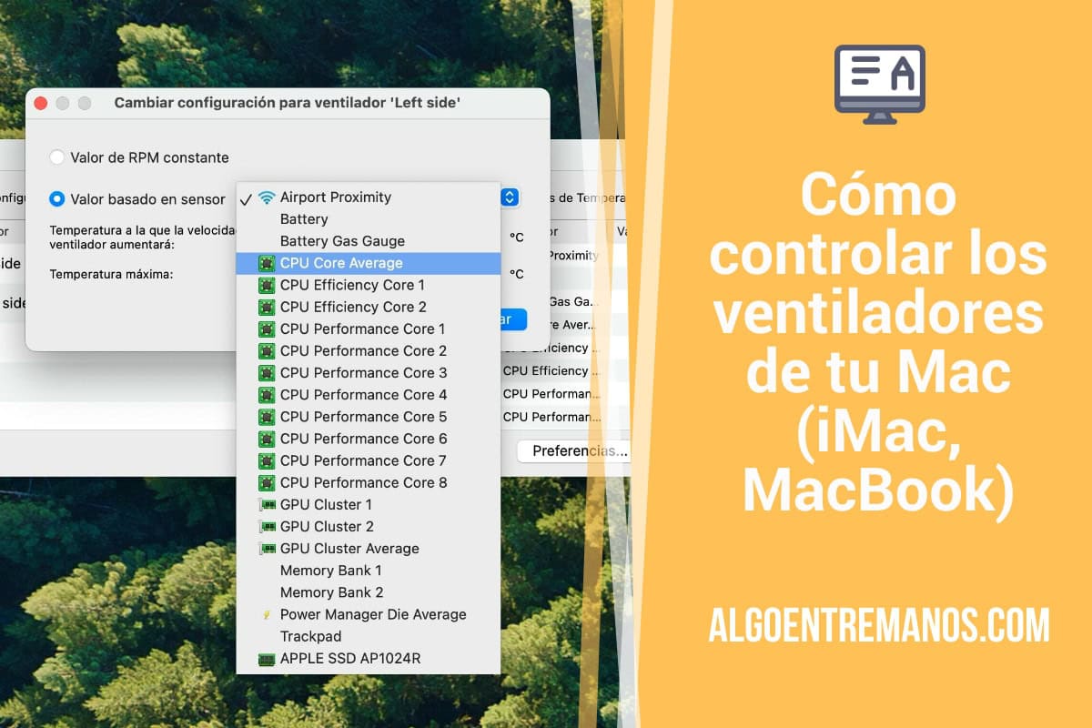 Cómo controlar los ventiladores de tu Mac (iMac, MacBook)