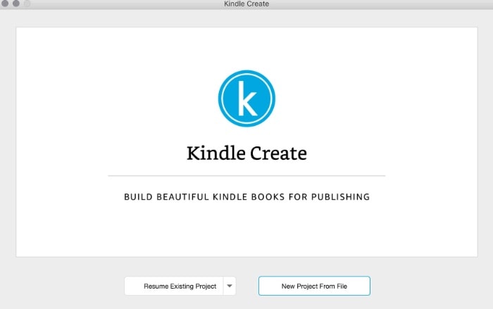 kindle create ebook