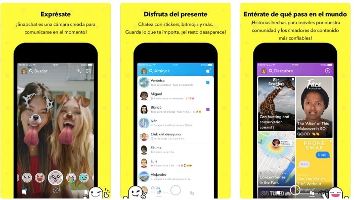 snapchat app iphone social
