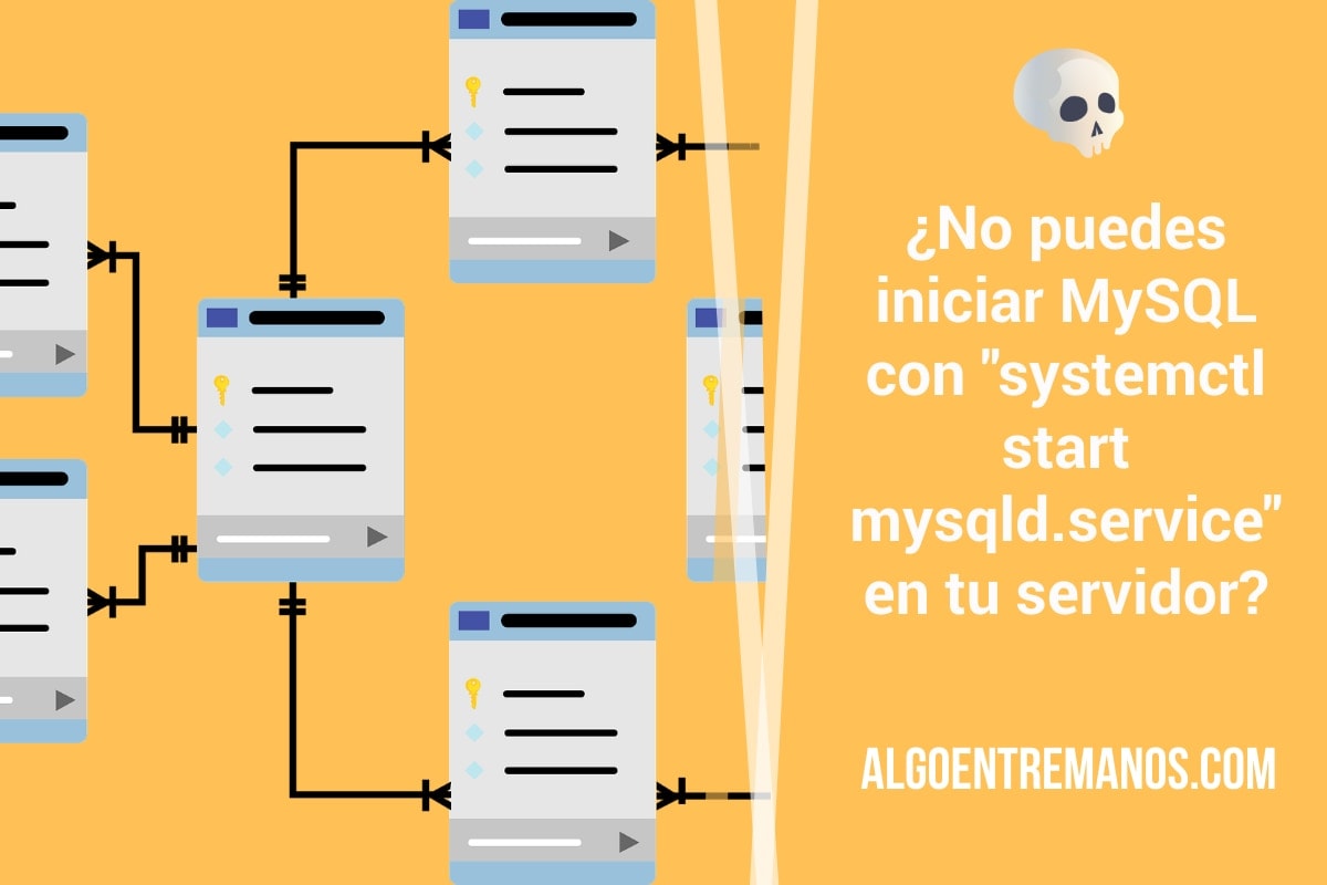 ¿No puedes iniciar MySQL con "systemctl start mysqld.service" en tu servidor?