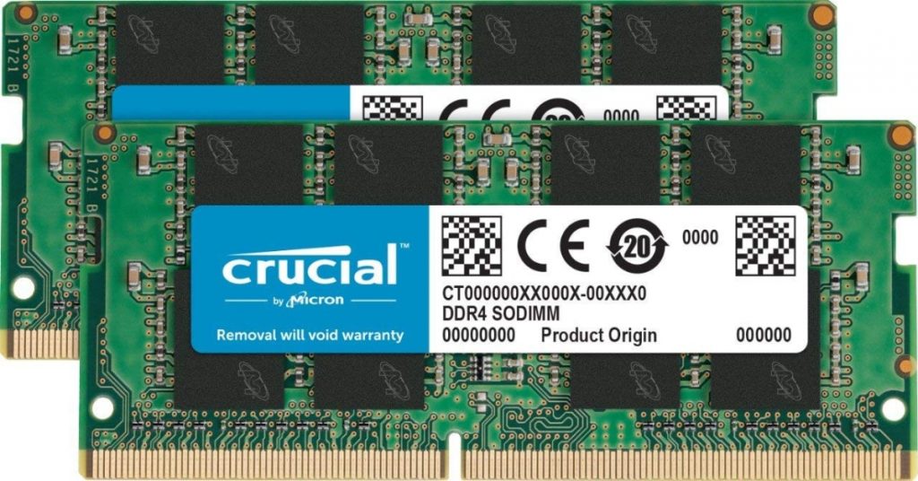 Crucial CT2K8G4SFS824A Kit de Memoria RAM de 16 GB (8 GB x 2, DDR4, 2400 MT/s, PC4-19200, Single Rank x 8, SODIMM, 260-Pin)