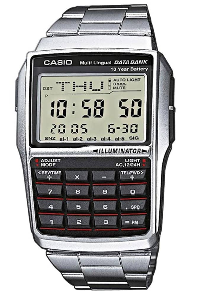 Casio EAW-DBC-32D-1A: reloj vintage con calculadora