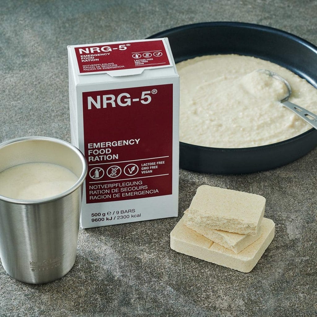 NRG-5 - Pastillas nutritivas de emergencia