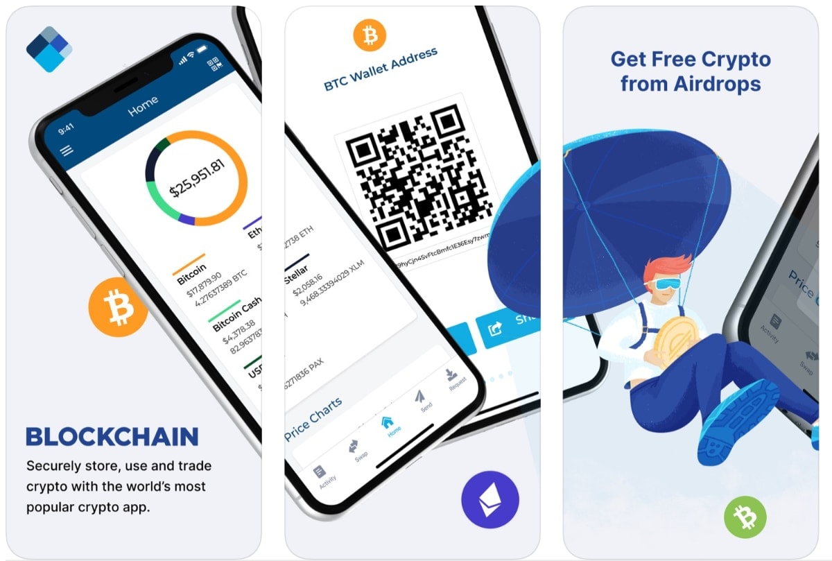 Blockchain Wallet: Bitcoin app