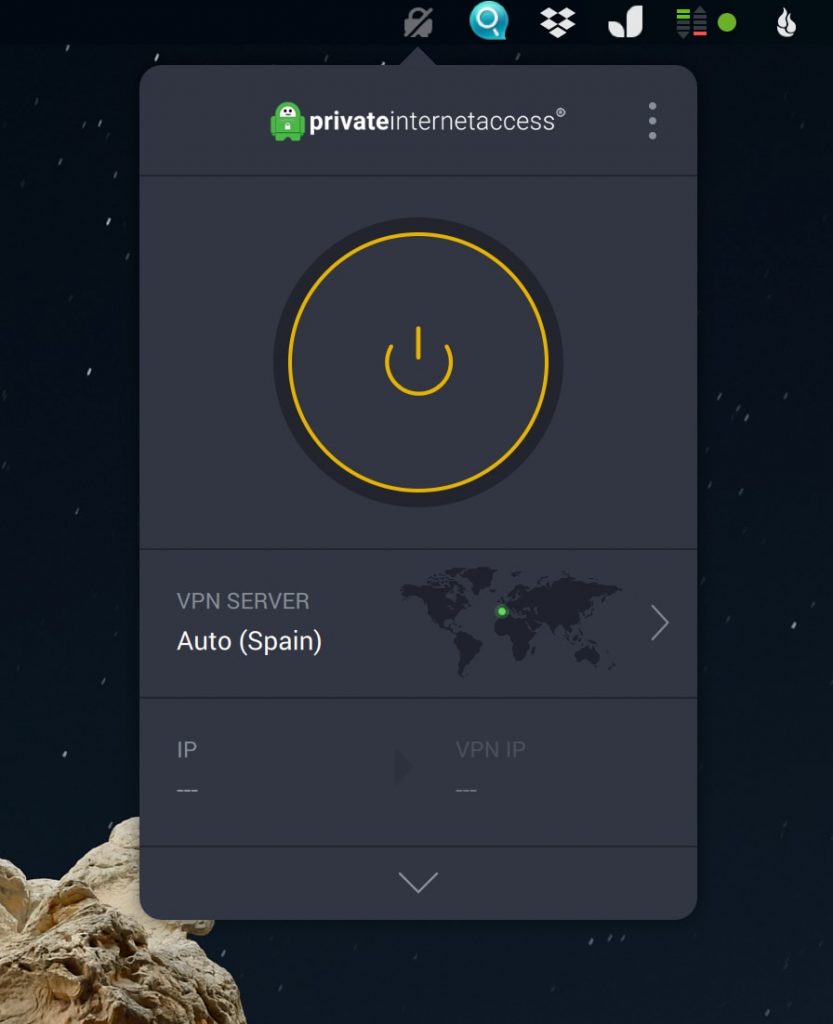 Private Internet Access (PIA VPN): app macOS