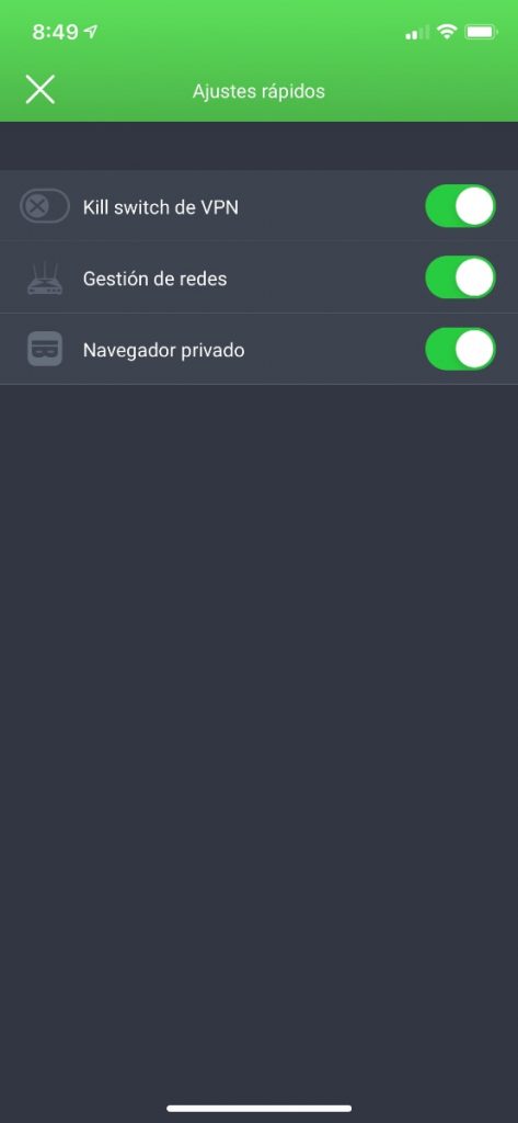 Private Internet Access (PIA VPN): app iOS 