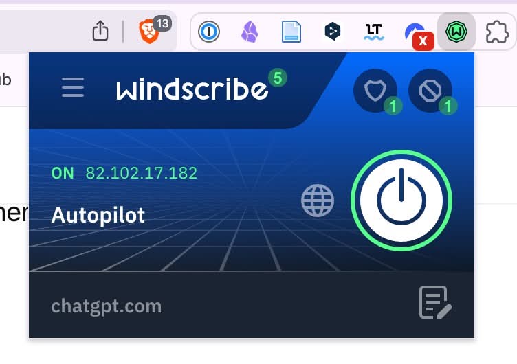 Windscribe VPN - Free Proxy and Ad Blocker