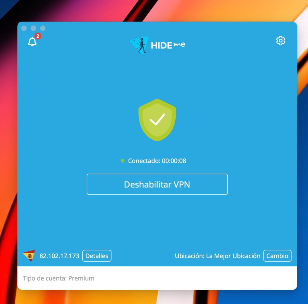 hide.me VPN gratis para torrents