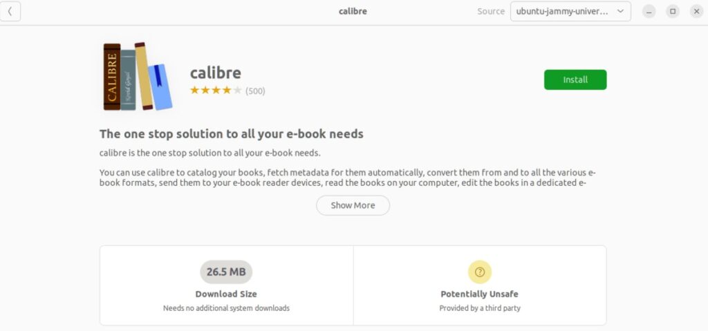 Calibre: lector de libros electrónicos y gestor de biblioteca digital