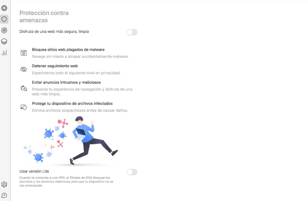 Protección contra Amenazas NordVPN
