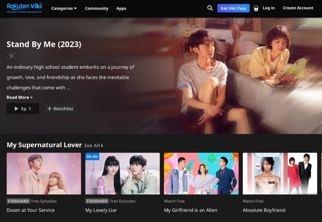Los mejores servicios de streaming para ver k-dramas: Viki Rakuten