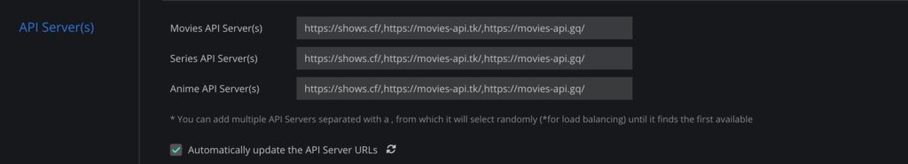  ¿Qué pasa si la lista de películas, series o anime no se carga en Popcorn time? Comprobamos la API. 