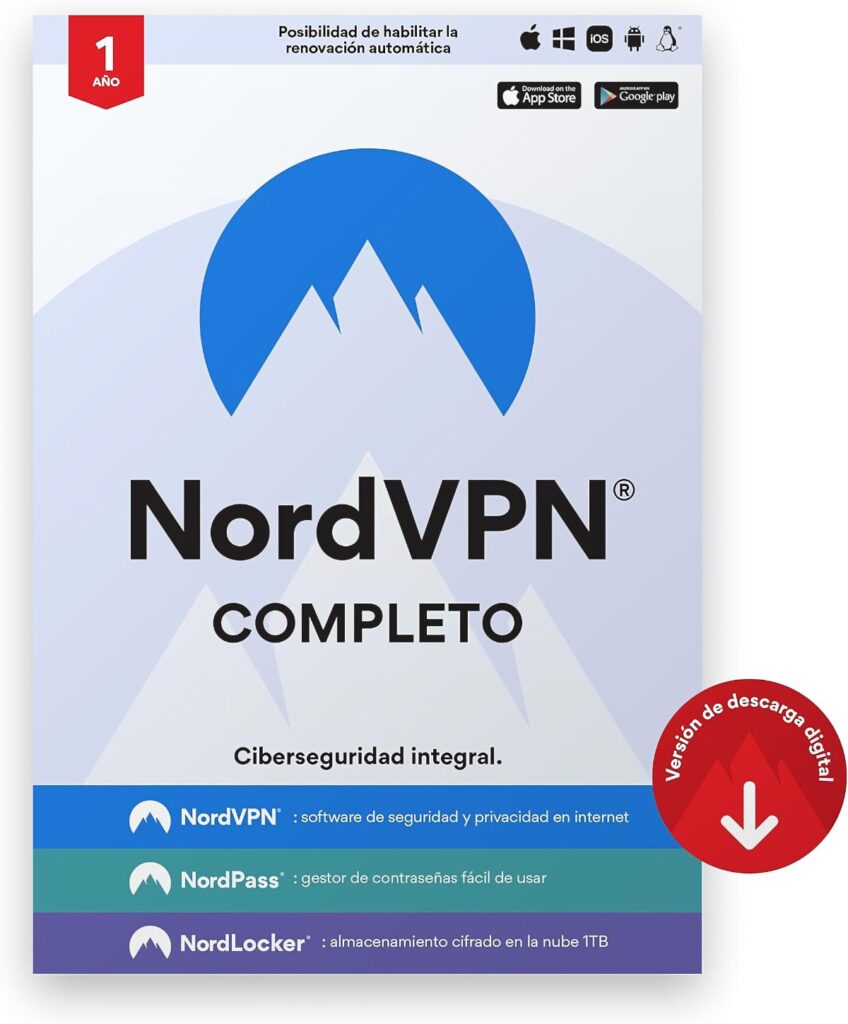 NordVPN Completo: El arsenal completo de Seguridad Digital