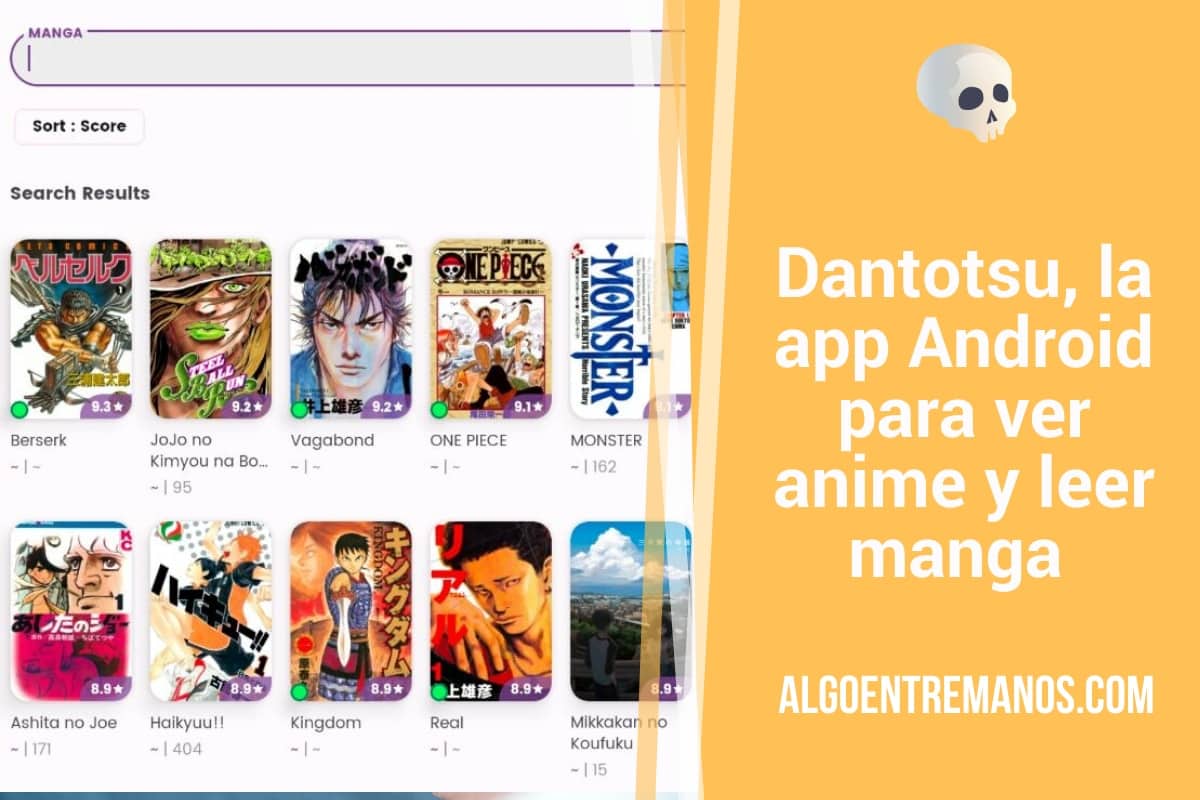 Dantotsu, la app Android para ver anime y leer manga 