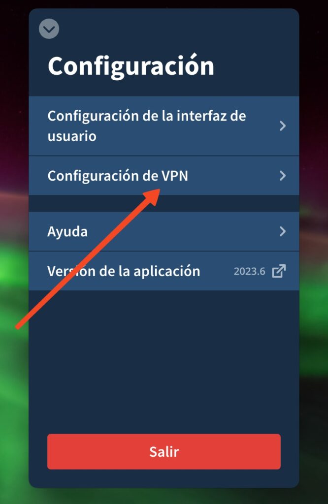 Mullvad VPN: configuración VPN