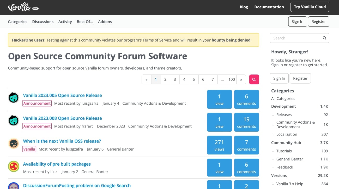 Vanilla Forums: ¿Para qué sirve? Es un programa open source para crear foros online de manera sencilla. 
