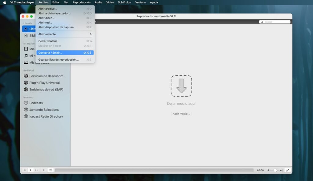 Cómo cambiar el formato de video con VLC o Handbrake