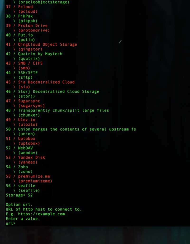 Cómo usar Rclone WebDAV con Icedrive