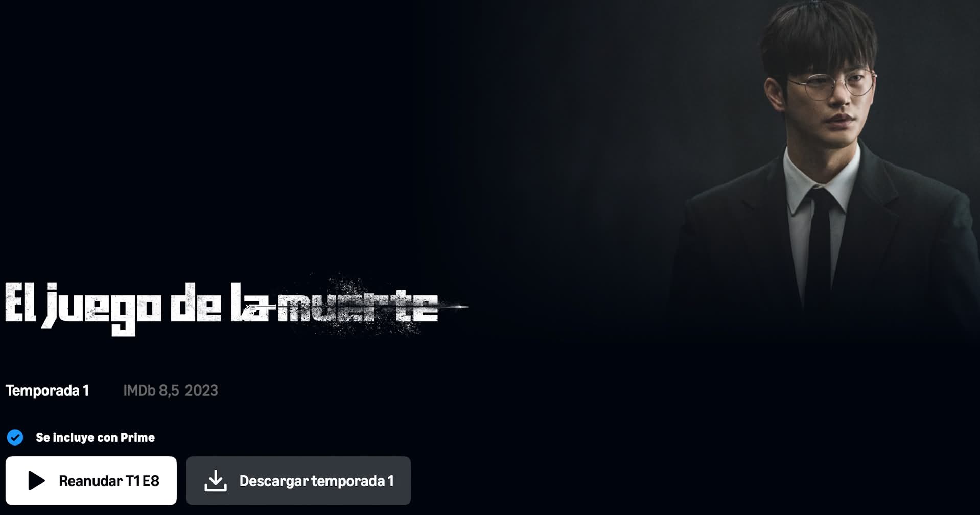 el juego de la muerte en Prime Video