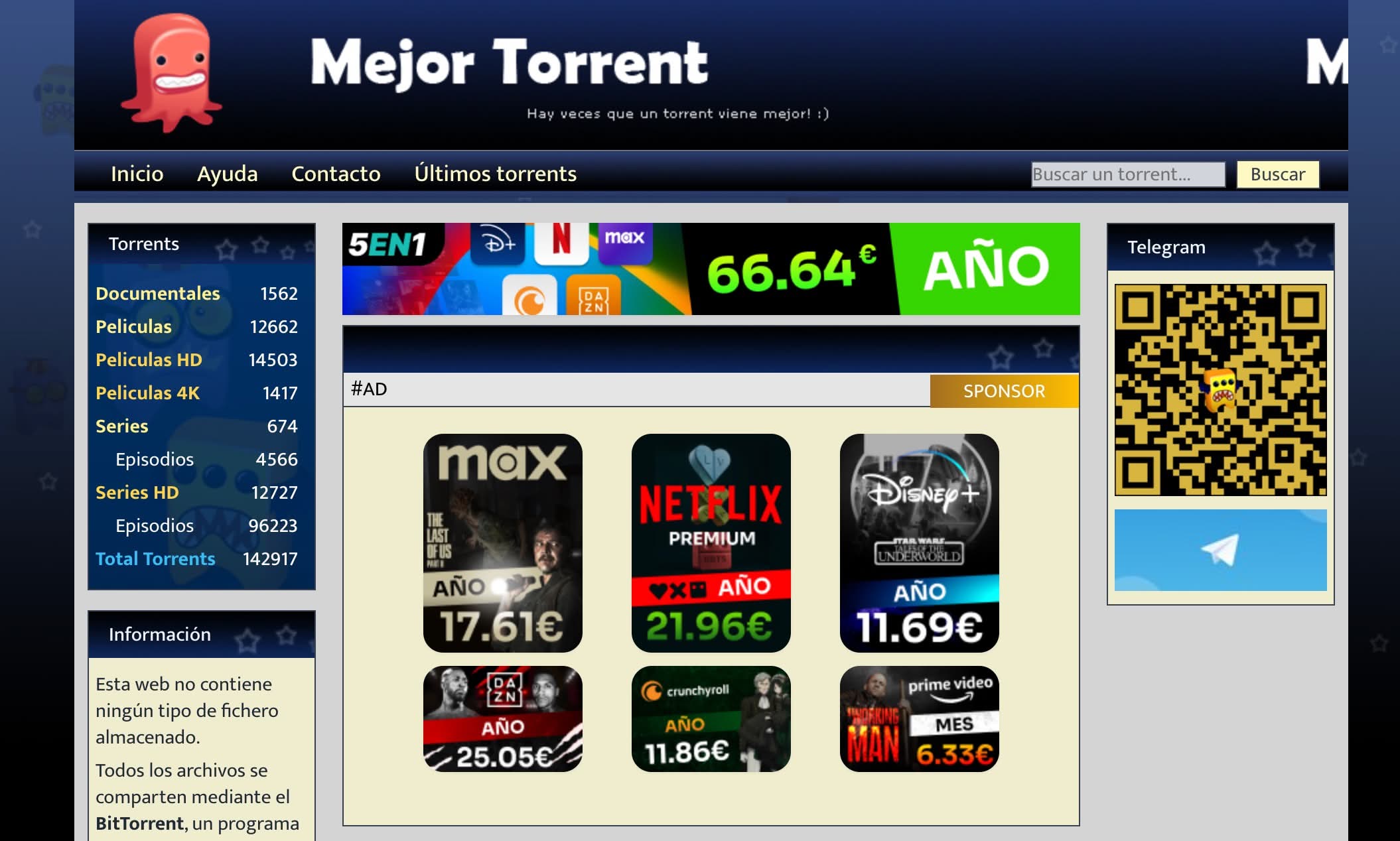 Mejor Torrent para descargar archivos torrents