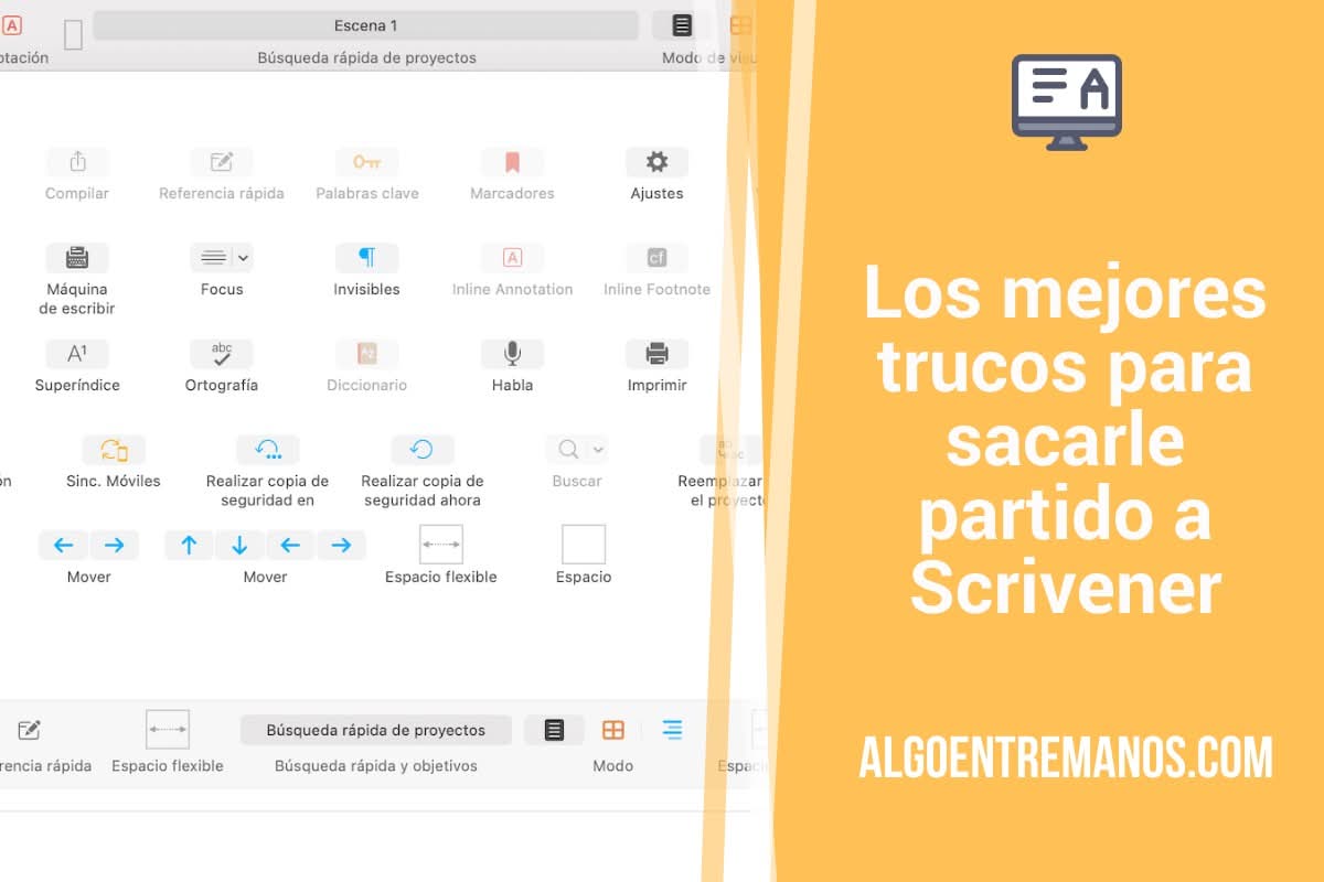 Los mejores trucos para sacarle partido a Scrivener