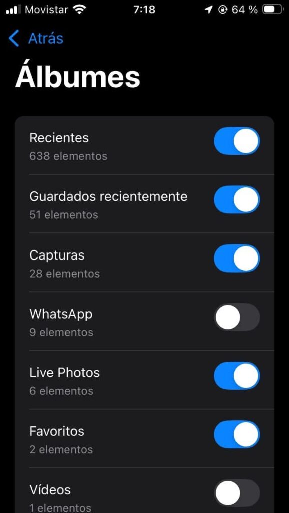 Puedes elegir las carpetas de las que quieres hacer backup de tus fotos y seleccionar el directorio de Filen donde las puedes guardar