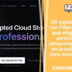 Mi experiencia con Filen.io: Por qué elegí este servicio de almacenamiento en la nube con Zero-Knowledge