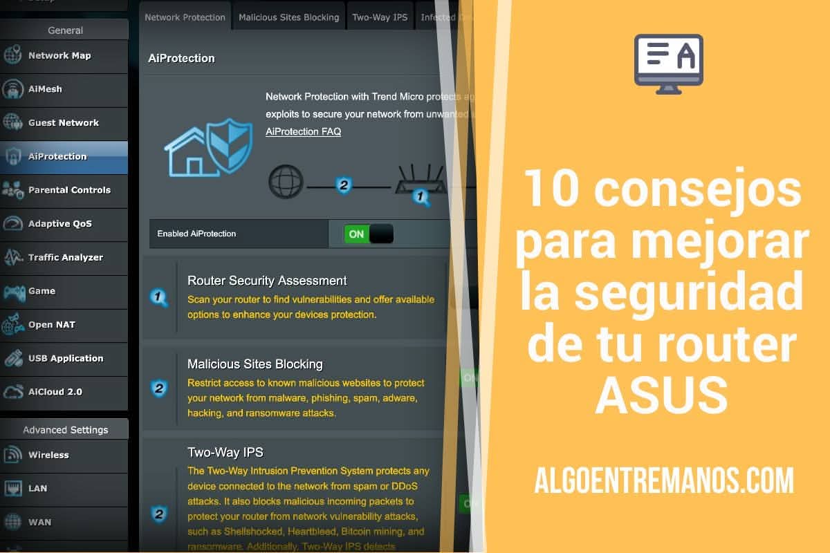 10 consejos para mejorar la seguridad de tu router ASUS